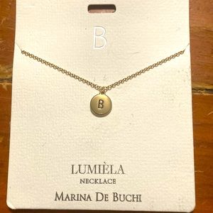Lumiela initial necklace